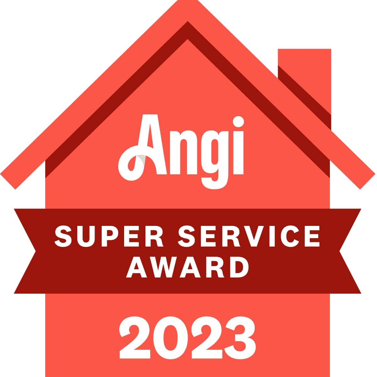 2023 Angi Super Service Award